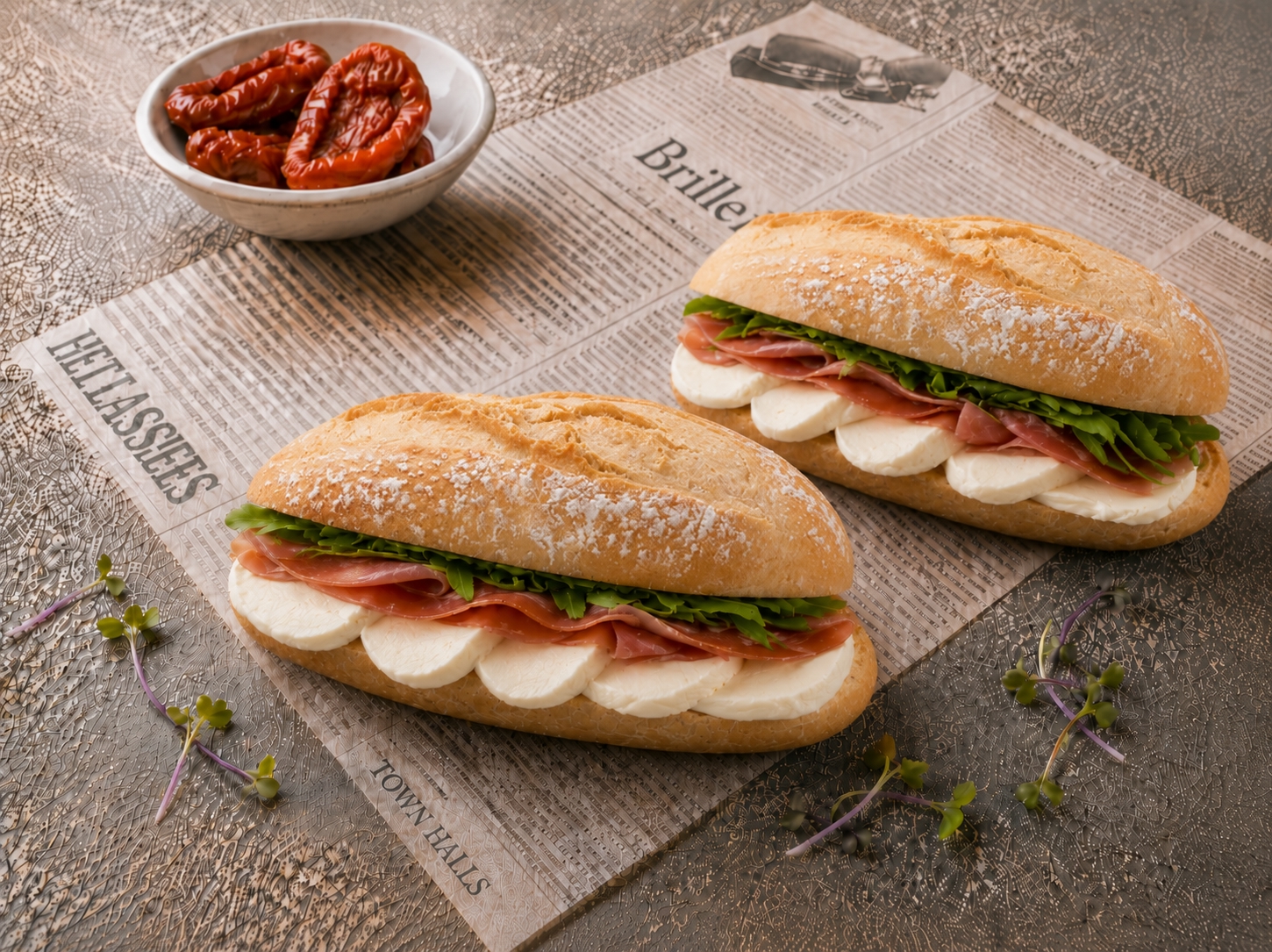 Mozzarella & Serranoham